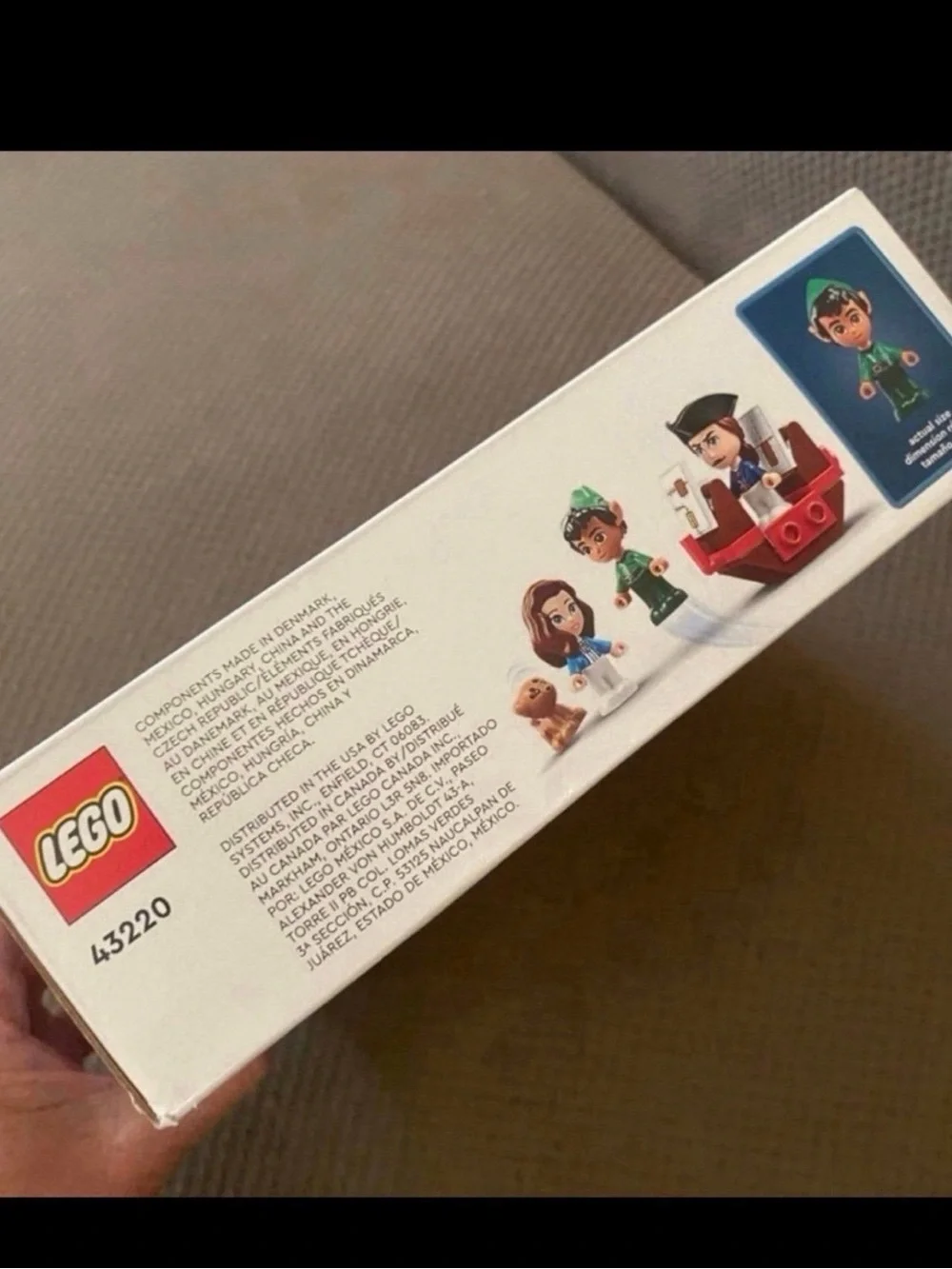 Lego Disney Wendy & Peter Pan Storybook Adventure. #43220. Brand New